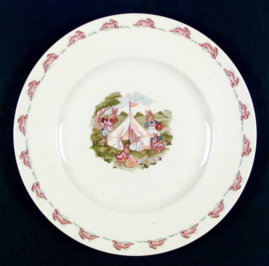 Bunnykins (Albion Shape) Dinner Plate by Royal Doulton-1