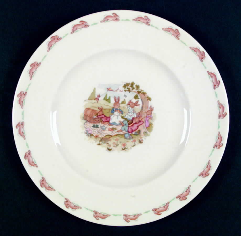 Bunnykins (Albion Shape) Dinner Plate by Royal Doulton-1
