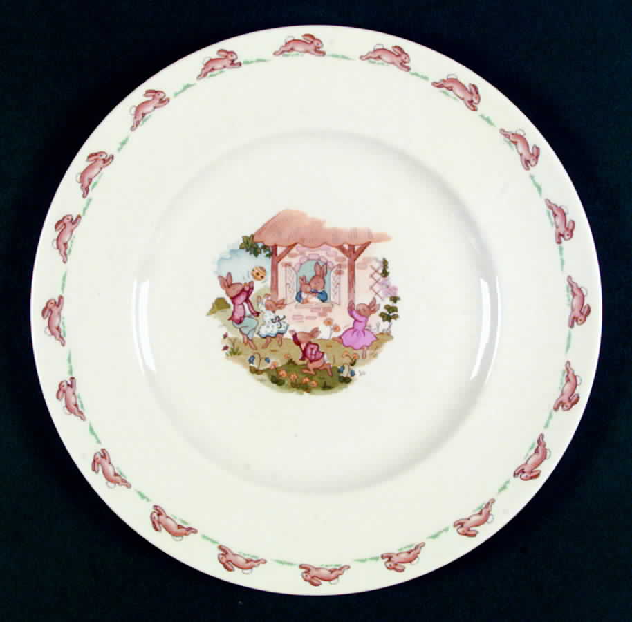 Bunnykins (Albion Shape) Dinner Plate by Royal Doulton-1