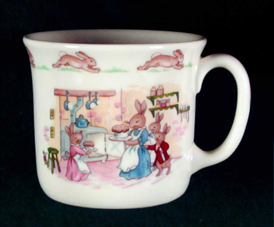 Bunnykins (Albion Shape) 1 Handle Hug a Mug Mug by Royal Doulton-1
