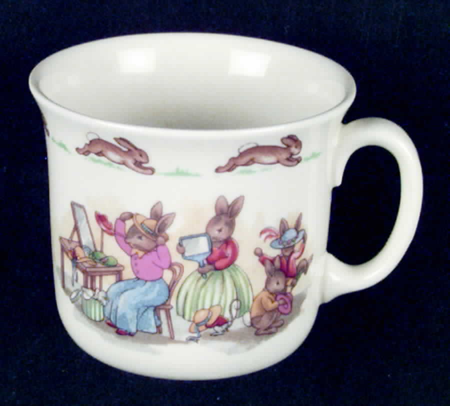 Bunnykins (Albion Shape) 1 Handle Hug a Mug Mug by Royal Doulton-1