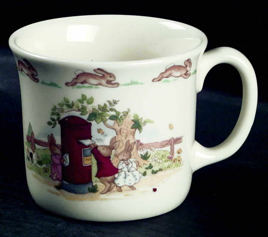Bunnykins (Albion Shape) 1 Handle Hug a Mug Mug by Royal Doulton-1