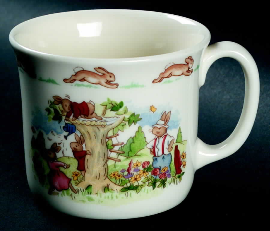Bunnykins (Albion Shape) 1 Handle Hug a Mug Mug by Royal Doulton-1