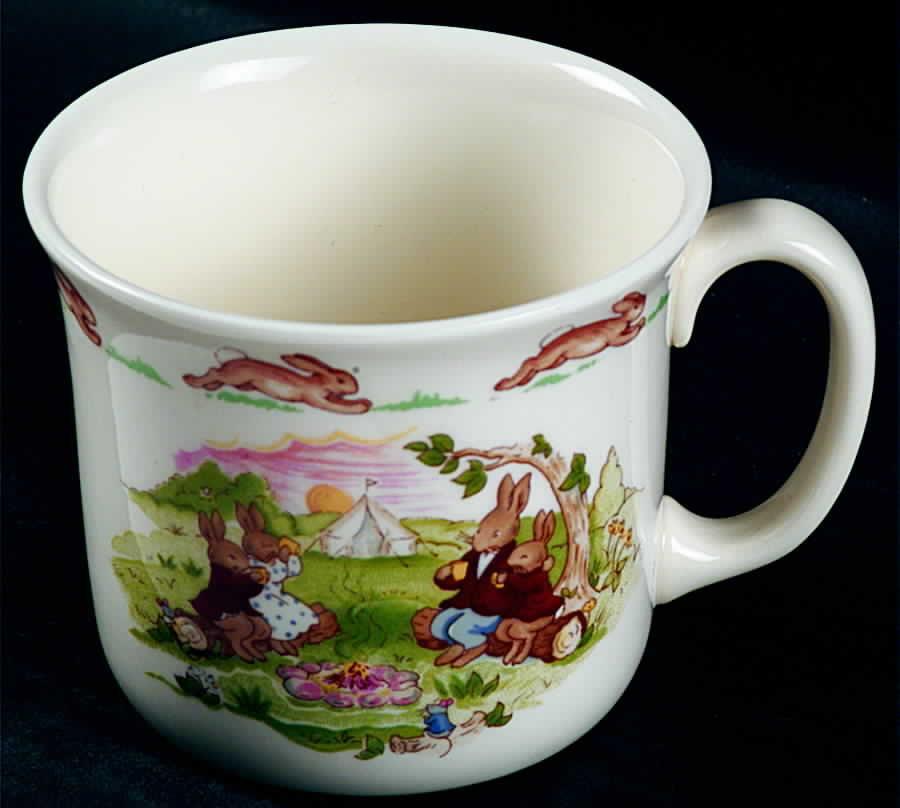 Bunnykins (Albion Shape) 1 Handle Hug a Mug Mug by Royal Doulton-1