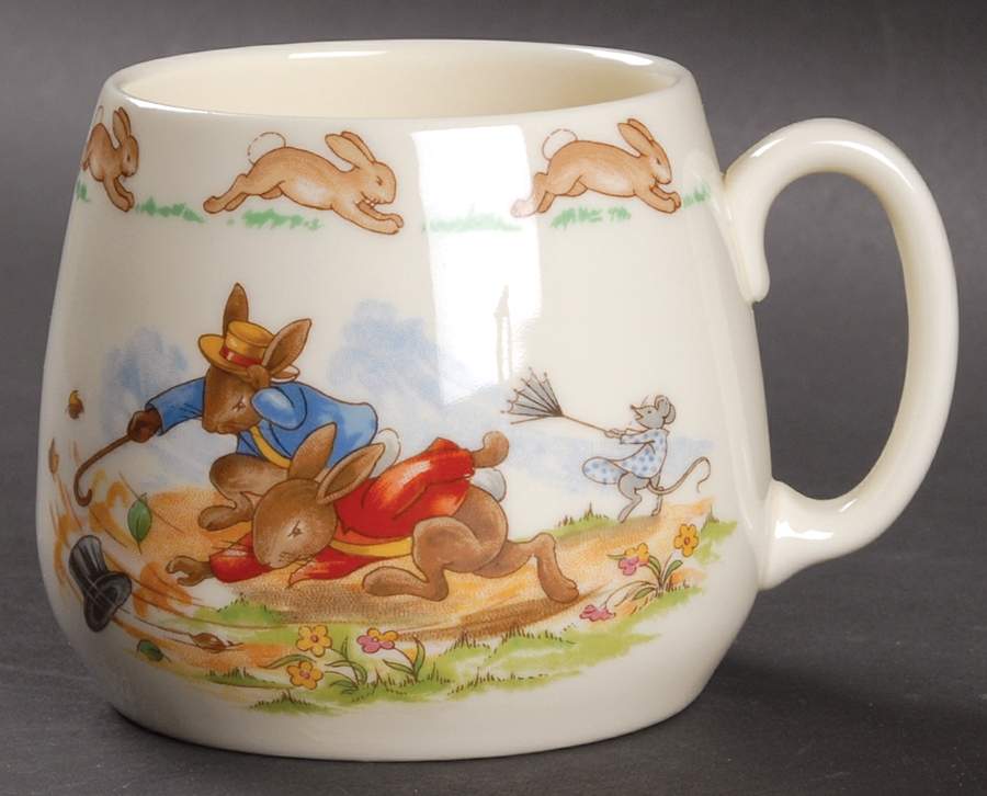 Bunnykins (Albion Shape) 1 Handle Don Mug by Royal Doulton-1