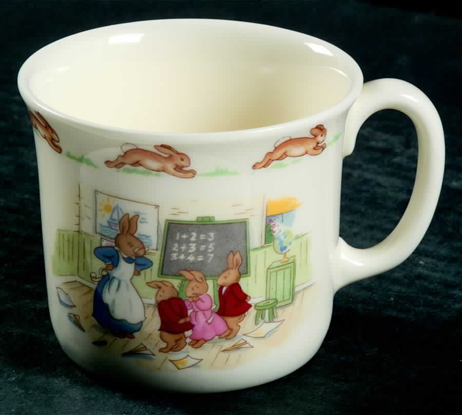 Bunnykins (Albion Shape) 1 Handle Hug a Mug Mug by Royal Doulton-1