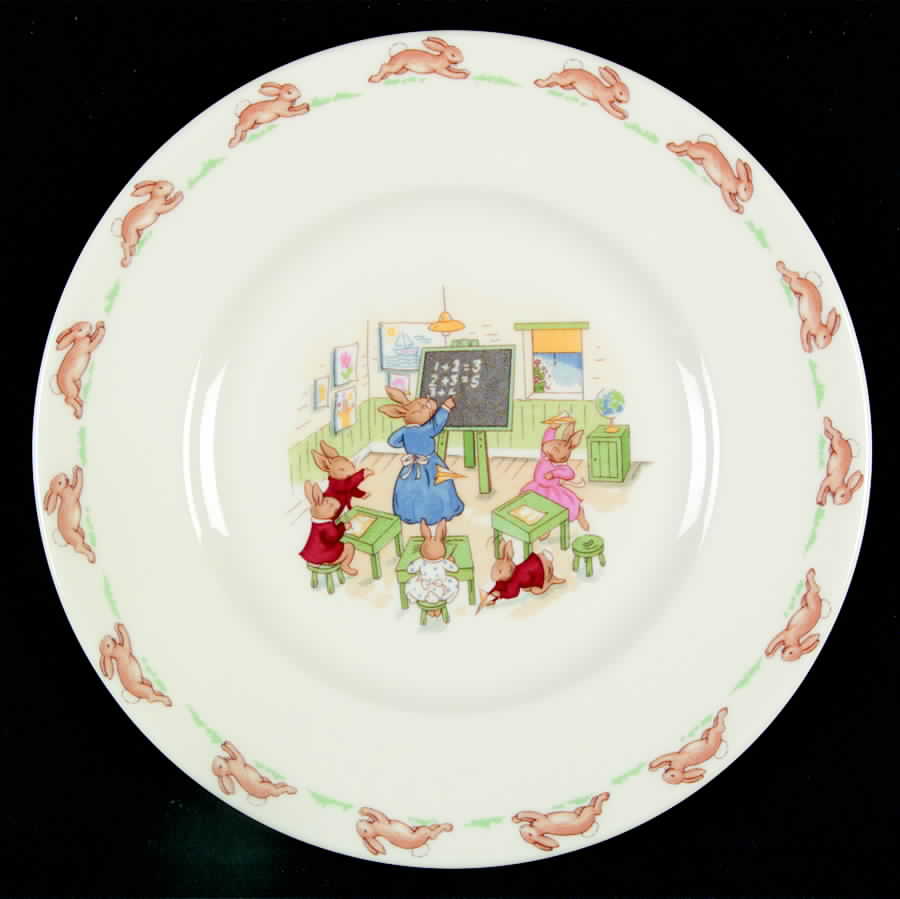 Bunnykins (Albion Shape) Salad Plate by Royal Doulton-1