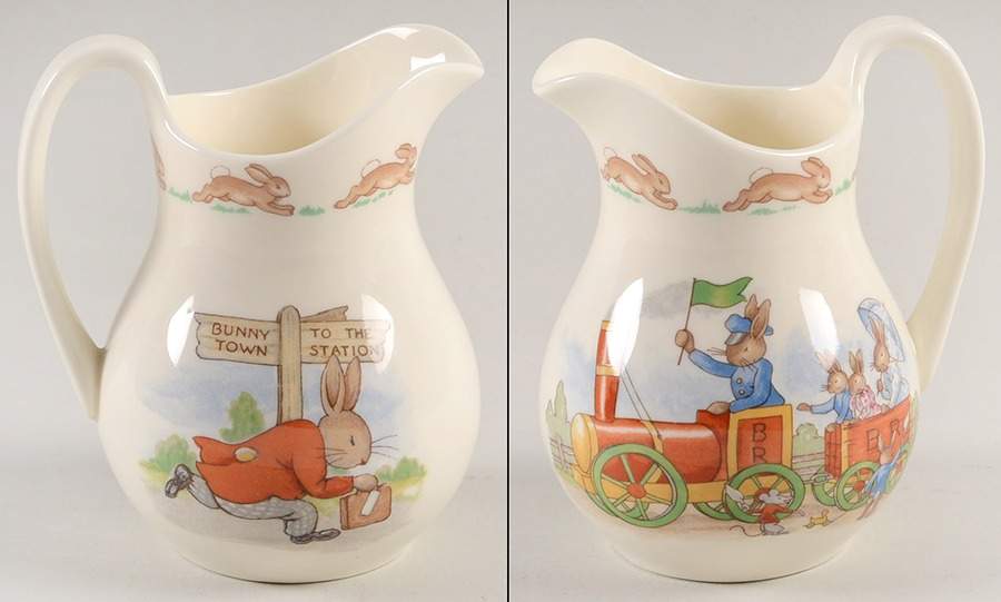 Bunnykins (Albion Shape) Creamer by Royal Doulton-1