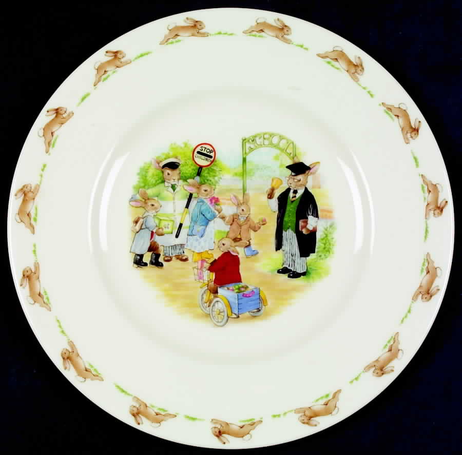 Bunnykins (Albion Shape) Salad Plate by Royal Doulton-1