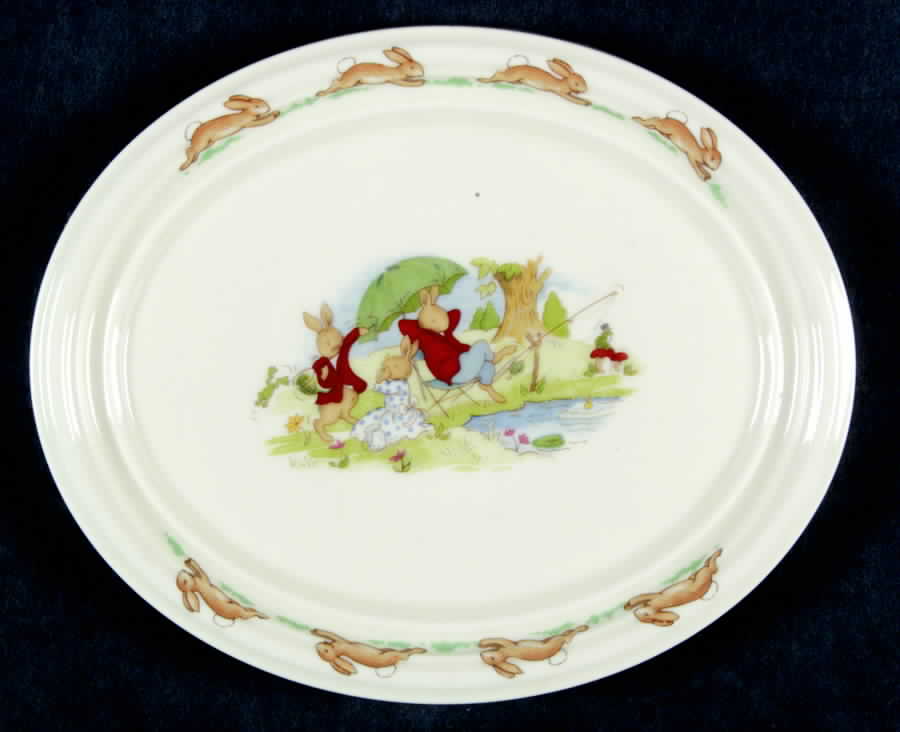 Bunnykins (Albion Shape) Wall Plaque by Royal Doulton-1