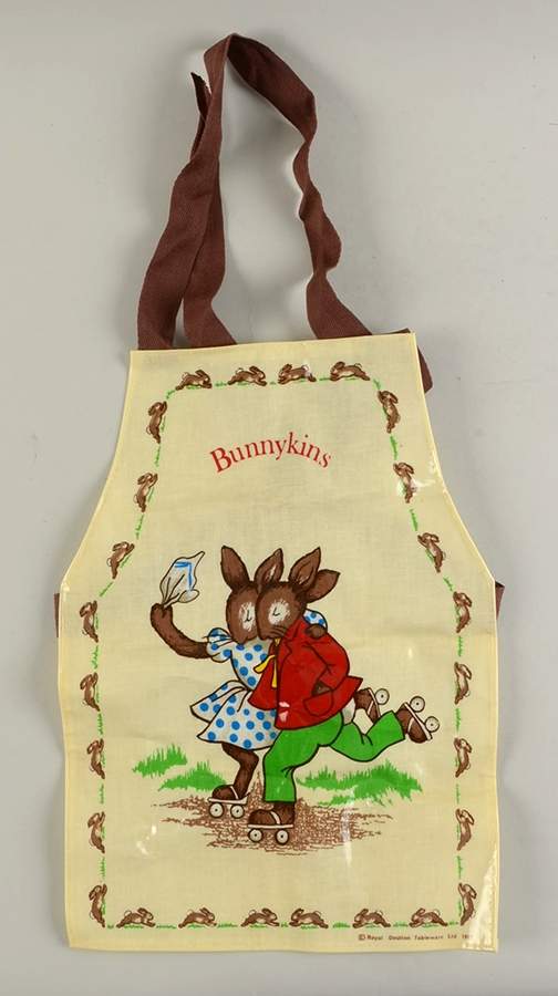 Bunnykins (Albion Shape) Child's PVC Apron by Royal Doulton-1