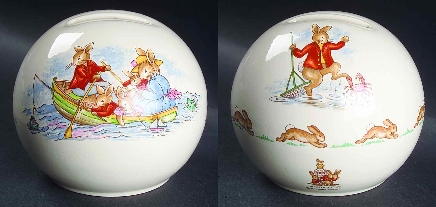 Bunnykins (Albion Shape) Bank by Royal Doulton-1