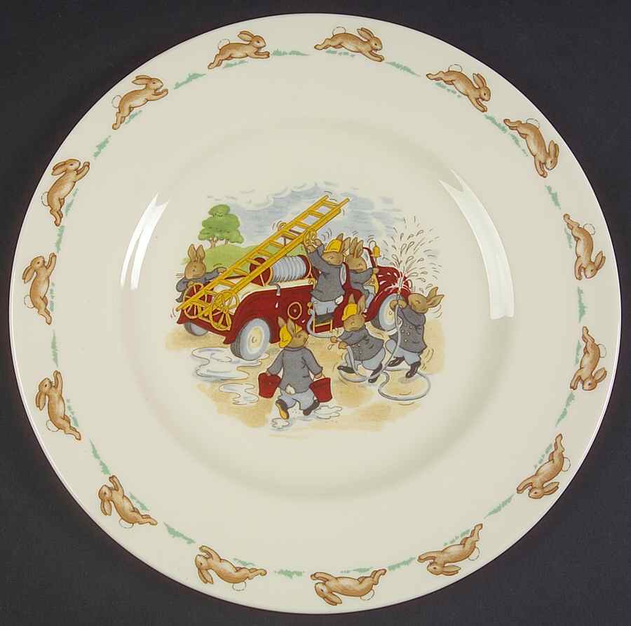 Bunnykins (Albion Shape) Salad Plate by Royal Doulton-1