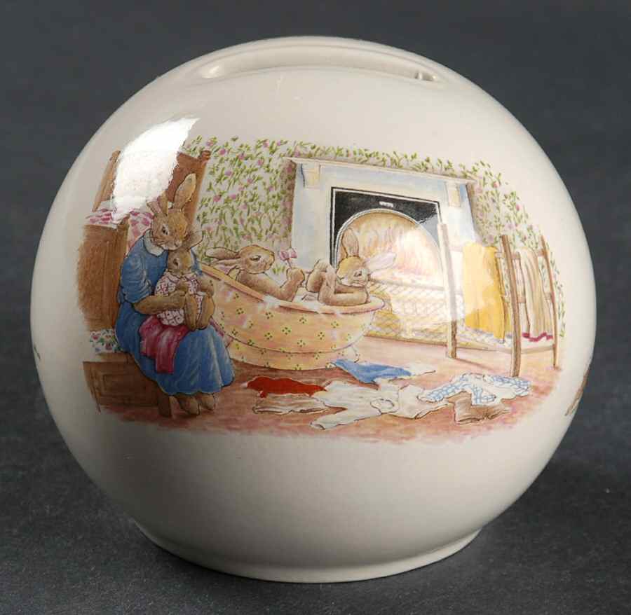 Bunnykins (Albion Shape) Bank by Royal Doulton-1