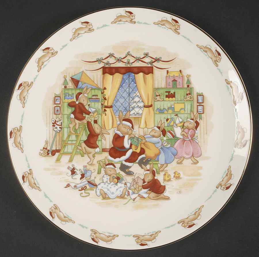 Bunnykins (Albion Shape) Salad Plate by Royal Doulton-1