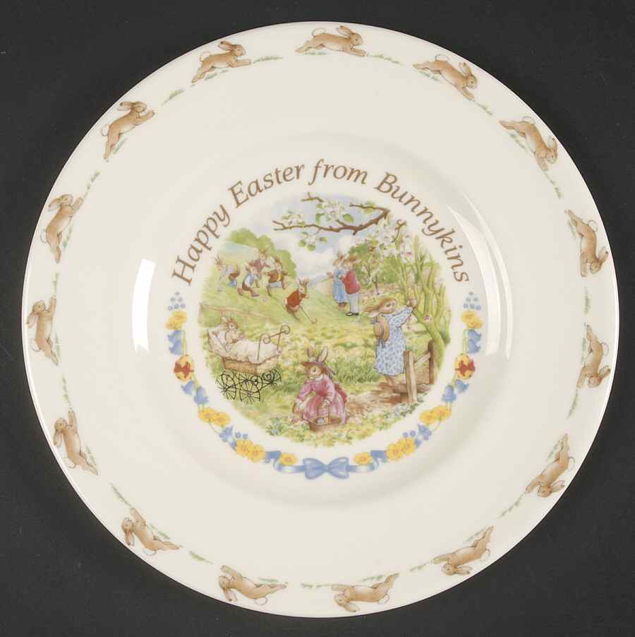 Bunnykins (Albion Shape) Salad Plate by Royal Doulton-1