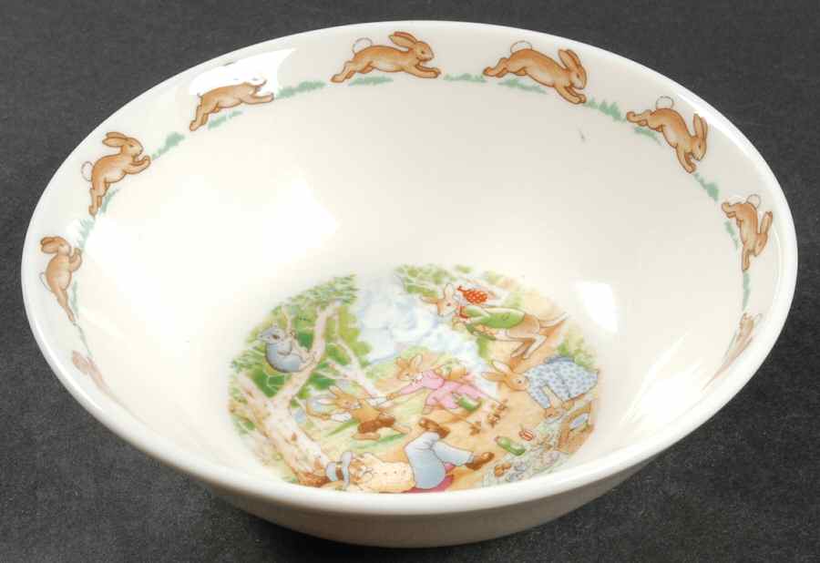 Bunnykins (Albion Shape) Australia Cereal Bowl by Royal Doulton-1