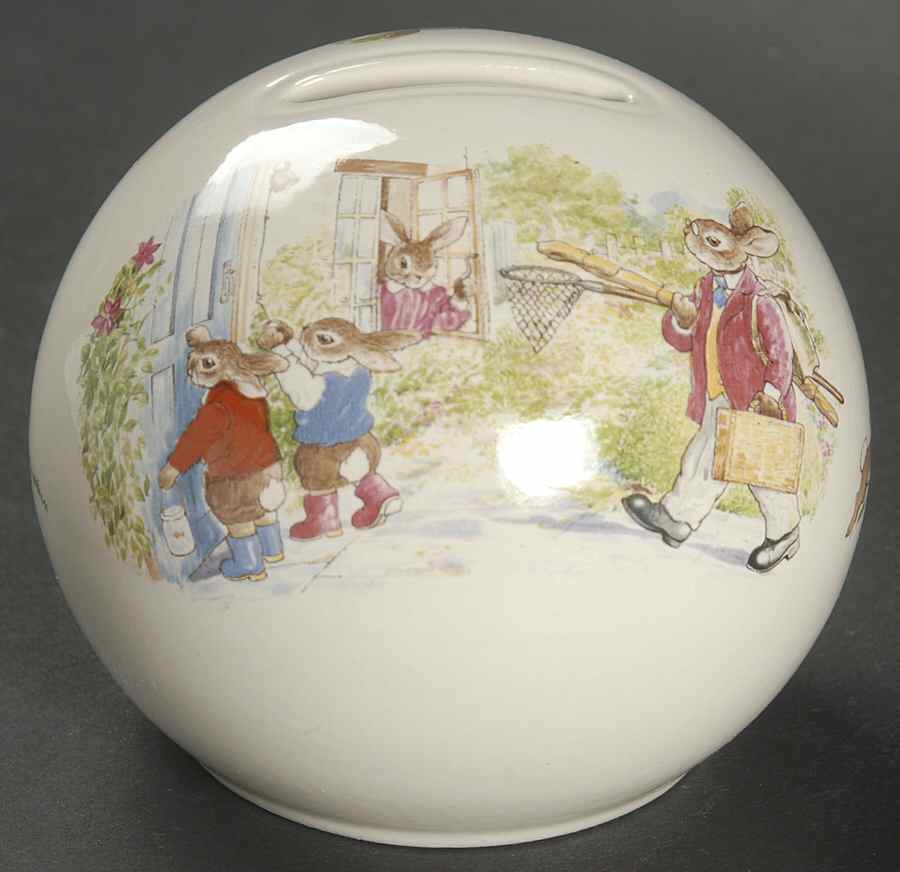 Bunnykins (Albion Shape) Bank by Royal Doulton-1