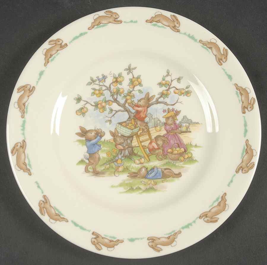 Bunnykins (Albion Shape) Bread & Butter Plate by Royal Doulton-1
