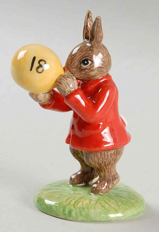 Bunnykins Figurines Happy 18th Birthday - Boxed by Royal Doulton-1