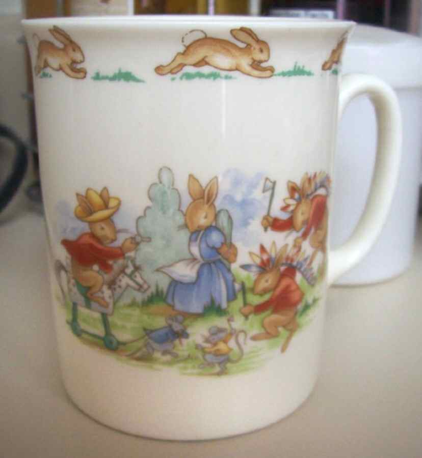 Bunnykins (Albion Shape) Malvern Beaker by Royal Doulton-1