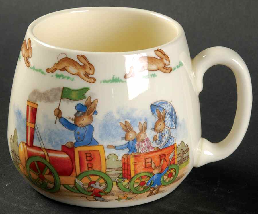 Bunnykins (Albion Shape) 1 Handle Don Mug by Royal Doulton-1