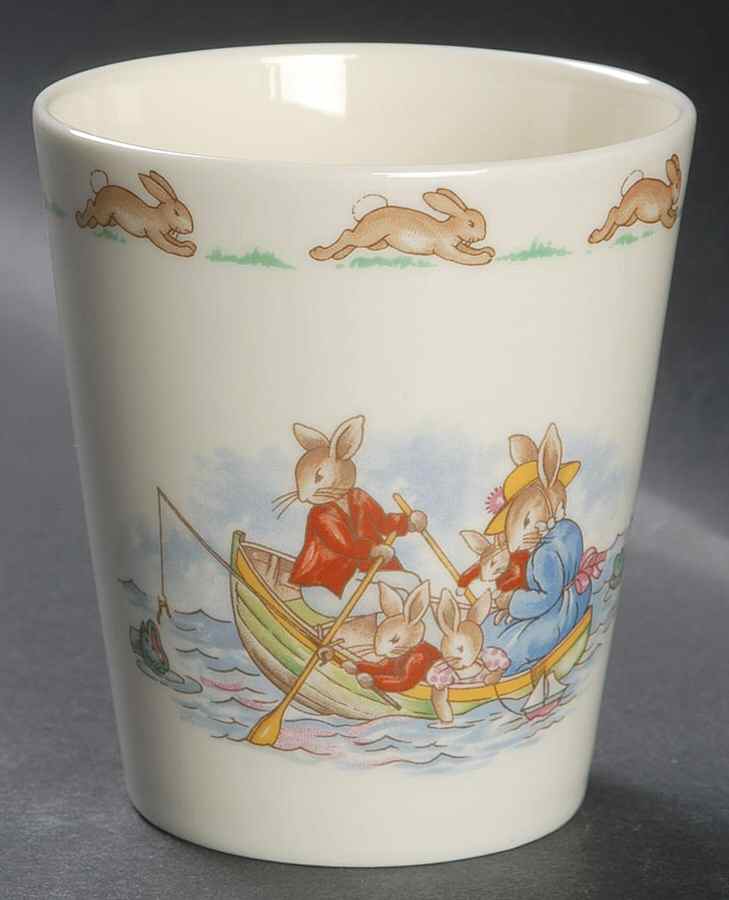 Bunnykins (Albion Shape) Tall China Tumbler by Royal Doulton-1