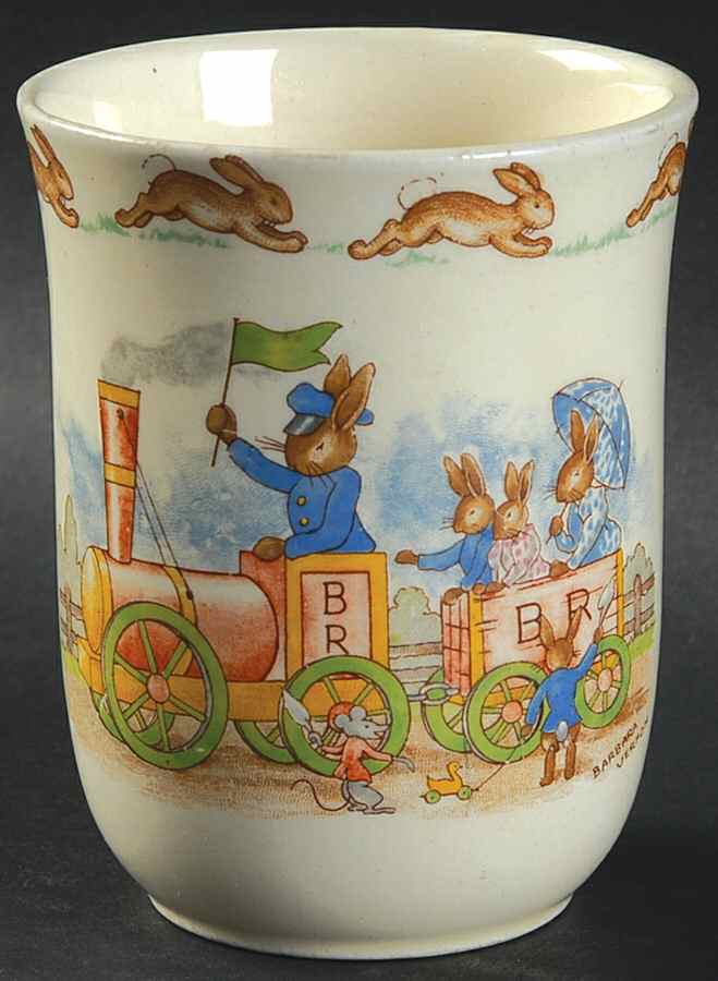 Bunnykins (Albion Shape) Don Beaker No Handle by Royal Doulton-1