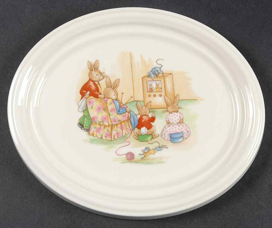 Bunnykins (Albion Shape) Wall Plaque by Royal Doulton-1