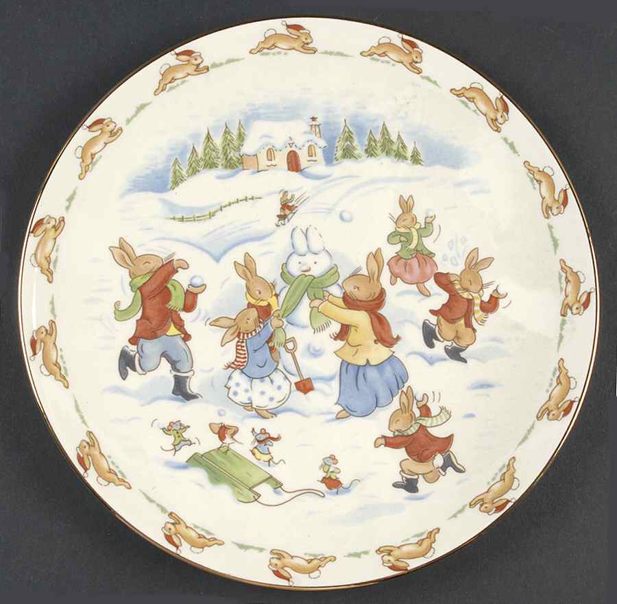 Bunnykins (Albion Shape) 1998 Collector Plate by Royal Doulton-1