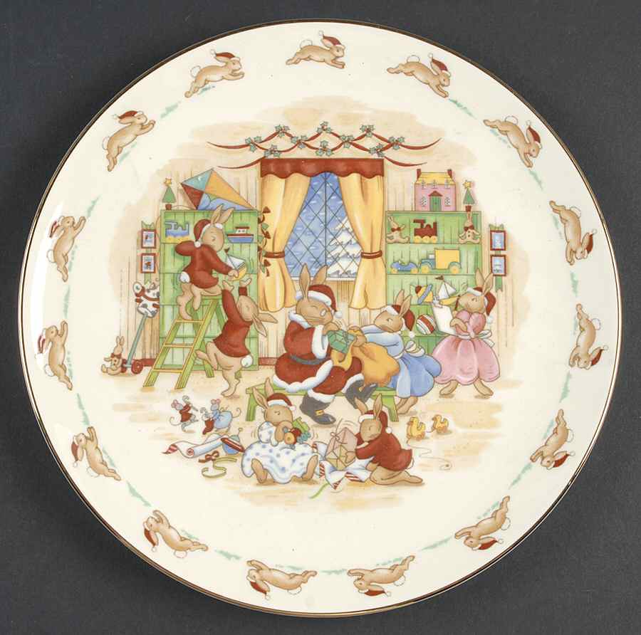 Bunnykins (Albion Shape) 1997 Collector Plate by Royal Doulton-1