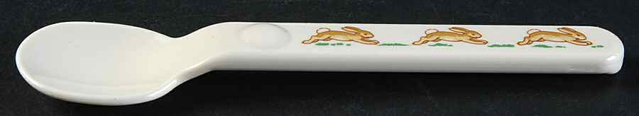Bunnykins (Albion Shape) Melamine Baby Spoon by Royal Doulton-1