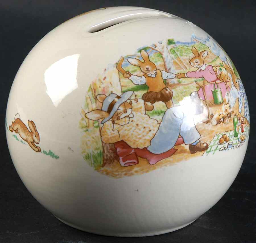 Bunnykins (Albion Shape) Australia Bank by Royal Doulton-1