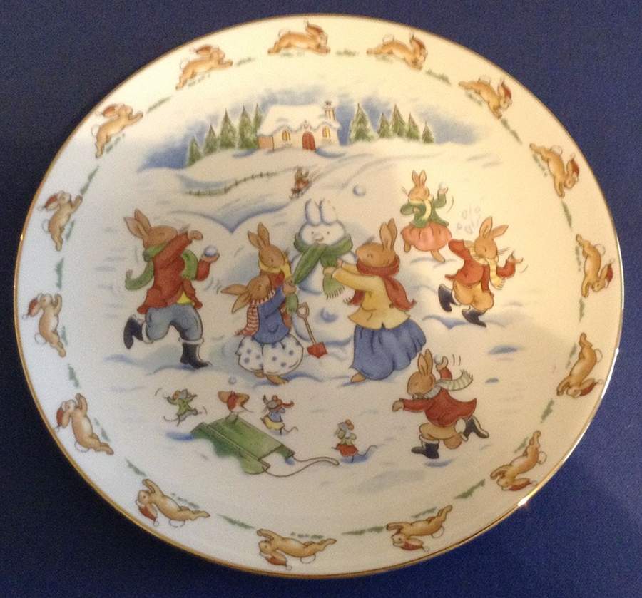 Bunnykins (Albion Shape) Salad Plate by Royal Doulton-1