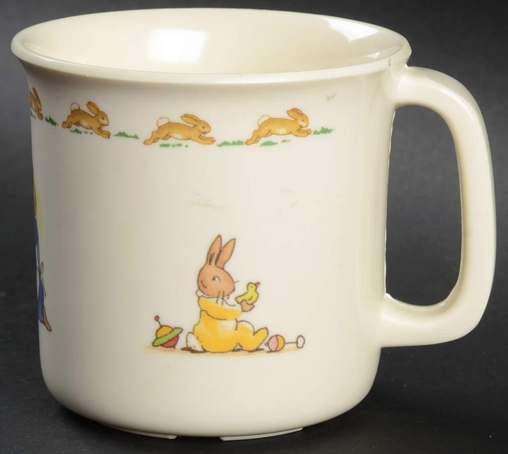 Bunnykins (Albion Shape) Melamine Baby Mug by Royal Doulton-1