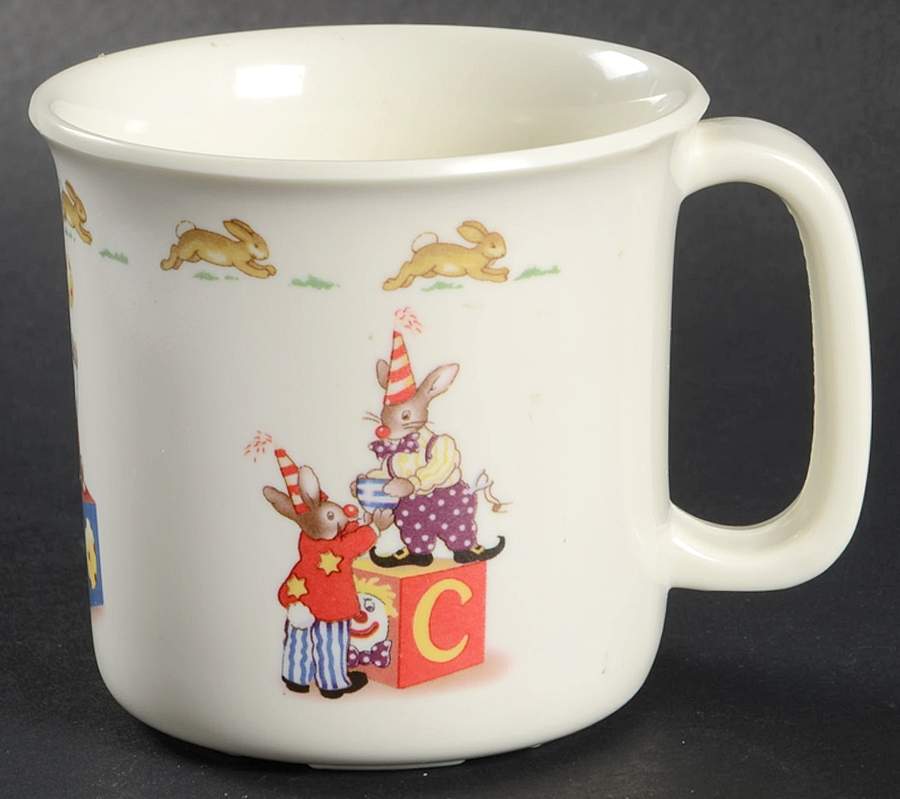 Bunnykins (Albion Shape) Melamine Baby Mug by Royal Doulton-1