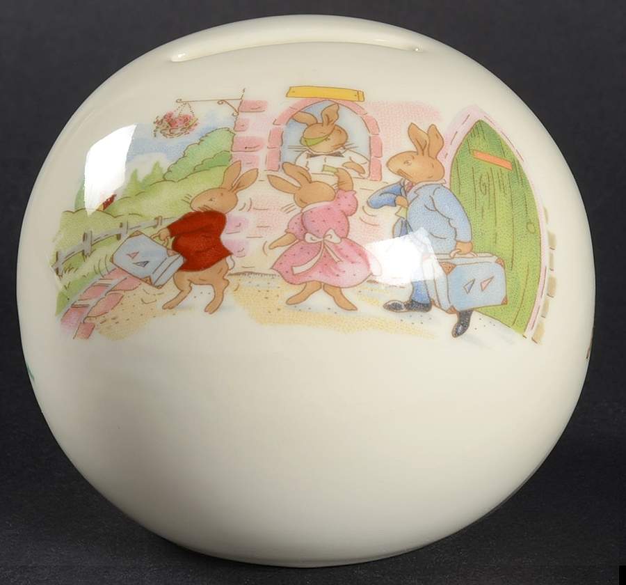 Bunnykins (Albion Shape) Bank by Royal Doulton-1