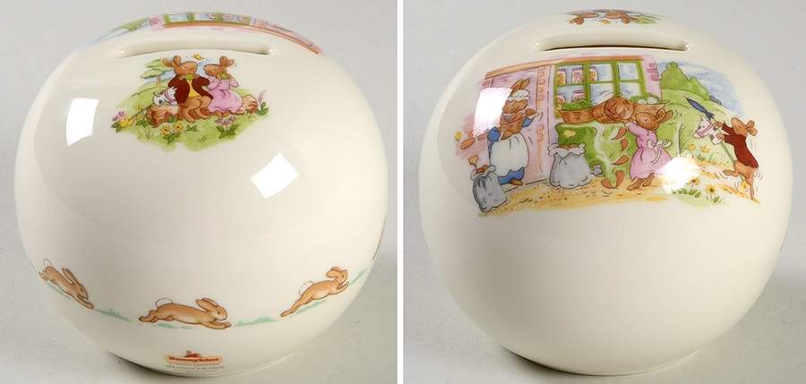 Bunnykins (Albion Shape) Bank by Royal Doulton-1