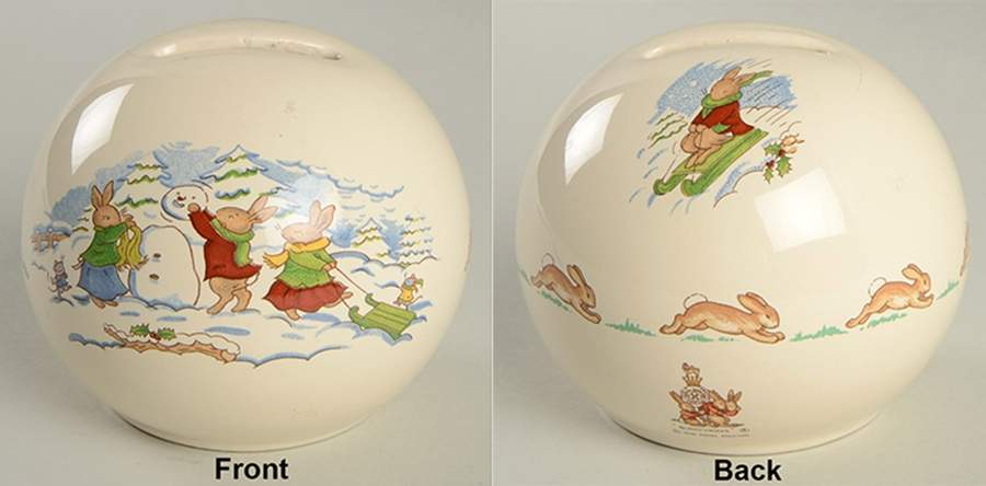 Bunnykins (Albion Shape) Bank by Royal Doulton-1