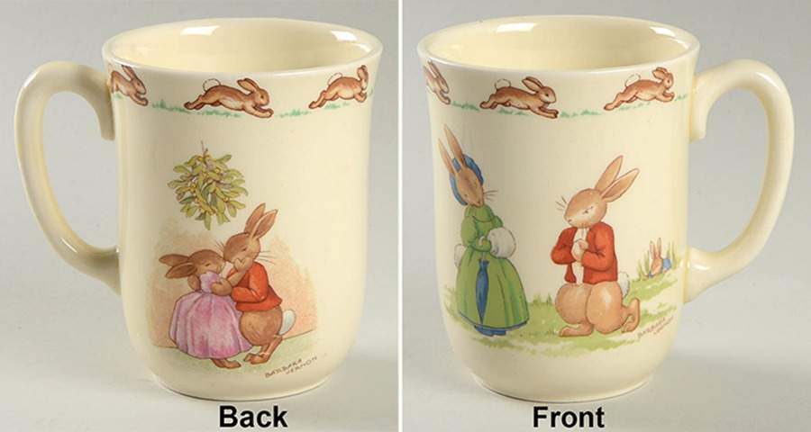 Bunnykins (Albion Shape) 1 Handle Don Beaker by Royal Doulton-1