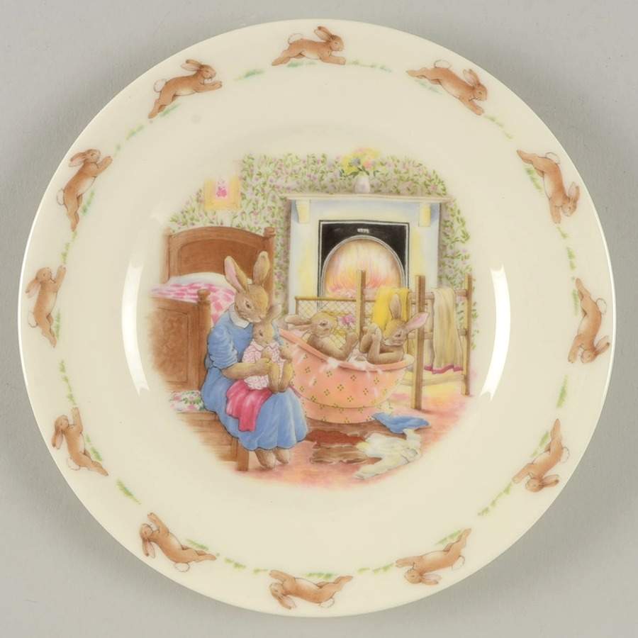 Bunnykins (Albion Shape) Bread & Butter Plate by Royal Doulton-1