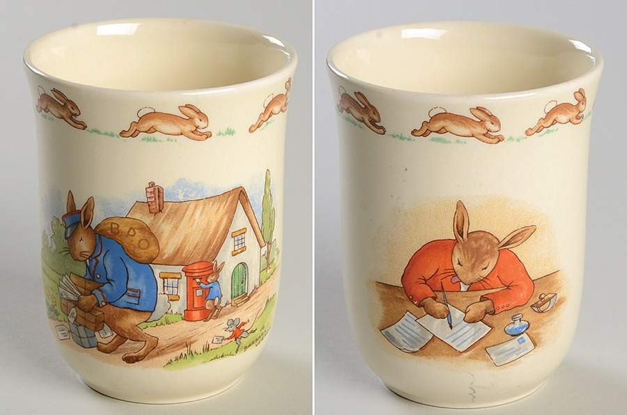 Bunnykins (Albion Shape) Don Beaker No Handle by Royal Doulton-1