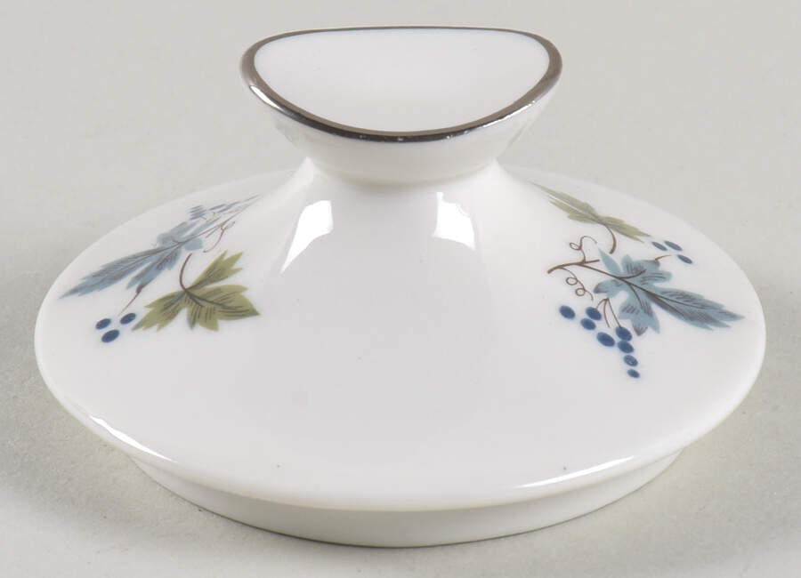 Burgundy Lid for Sugar Bowl by Royal Doulton-1