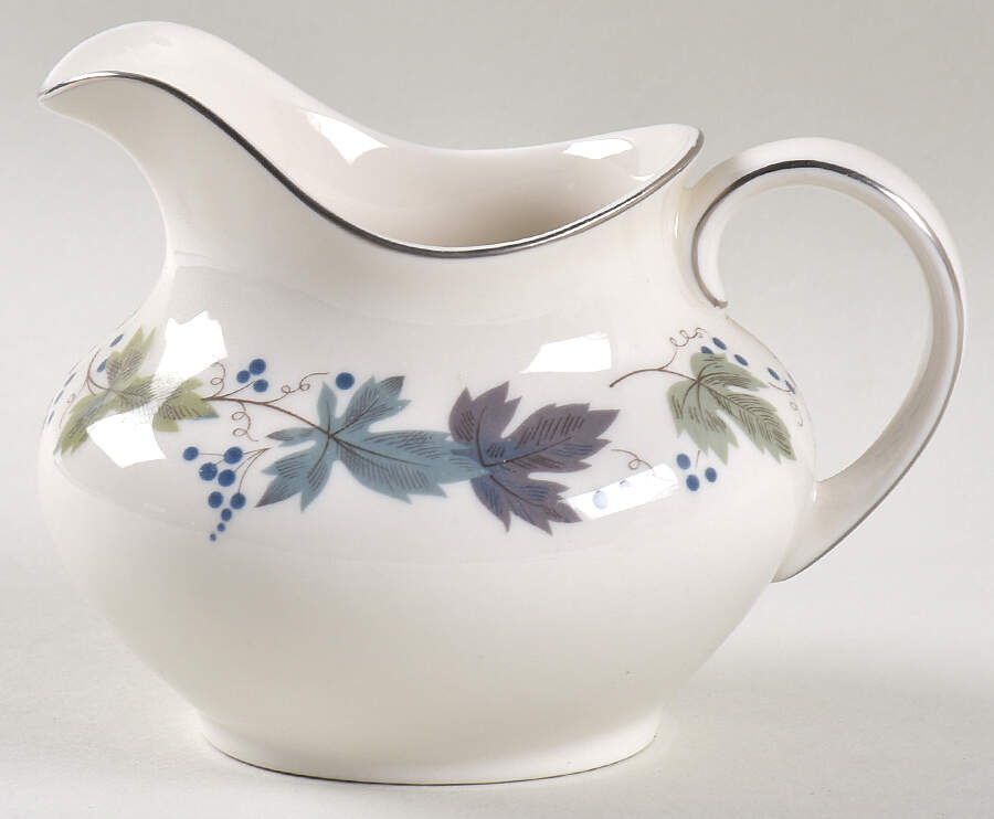 Burgundy Creamer by Royal Doulton-1