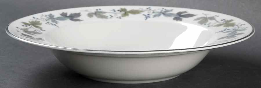Burgundy Large Rim Soup Bowl by Royal Doulton-1