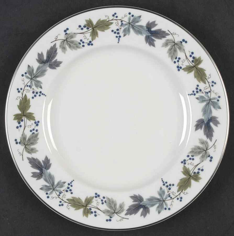 Burgundy Salad Plate by Royal Doulton-1