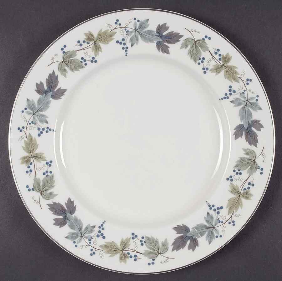 Burgundy Dinner Plate by Royal Doulton-1