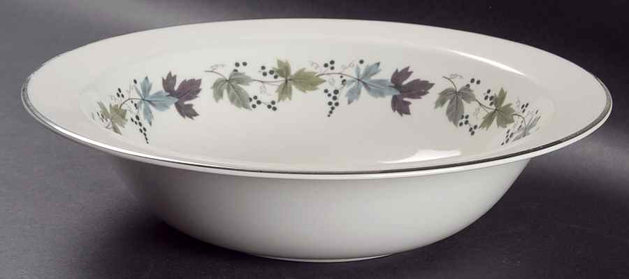 Burgundy 10" Round Vegetable Bowl by Royal Doulton-1