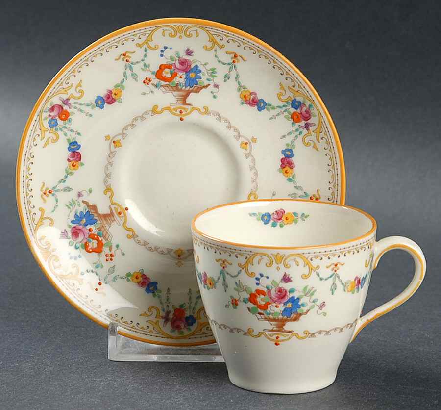 The Burlington Flat Demitasse Cup & Saucer Set by Royal Doulton-1