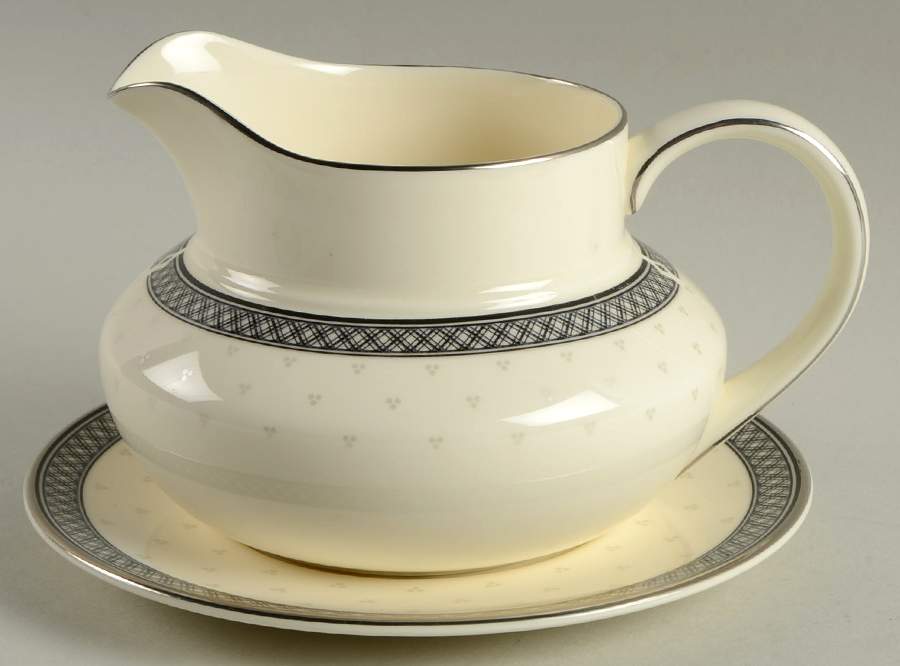 Burlington Gravy Boat & Underplate by Royal Doulton-1